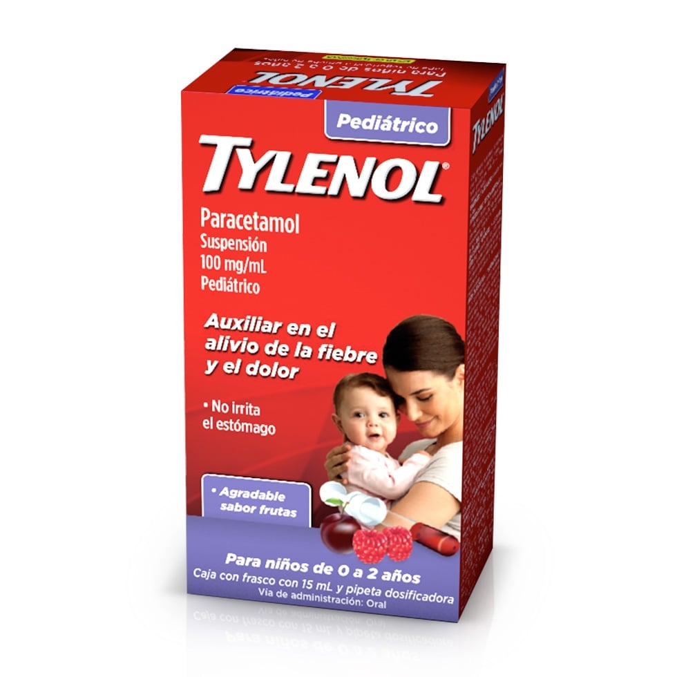 TYLENOL (PARACETAMOL SUSPENCION 100MG PEDRIATICO) - FARMACIA NUEVO MILENIO