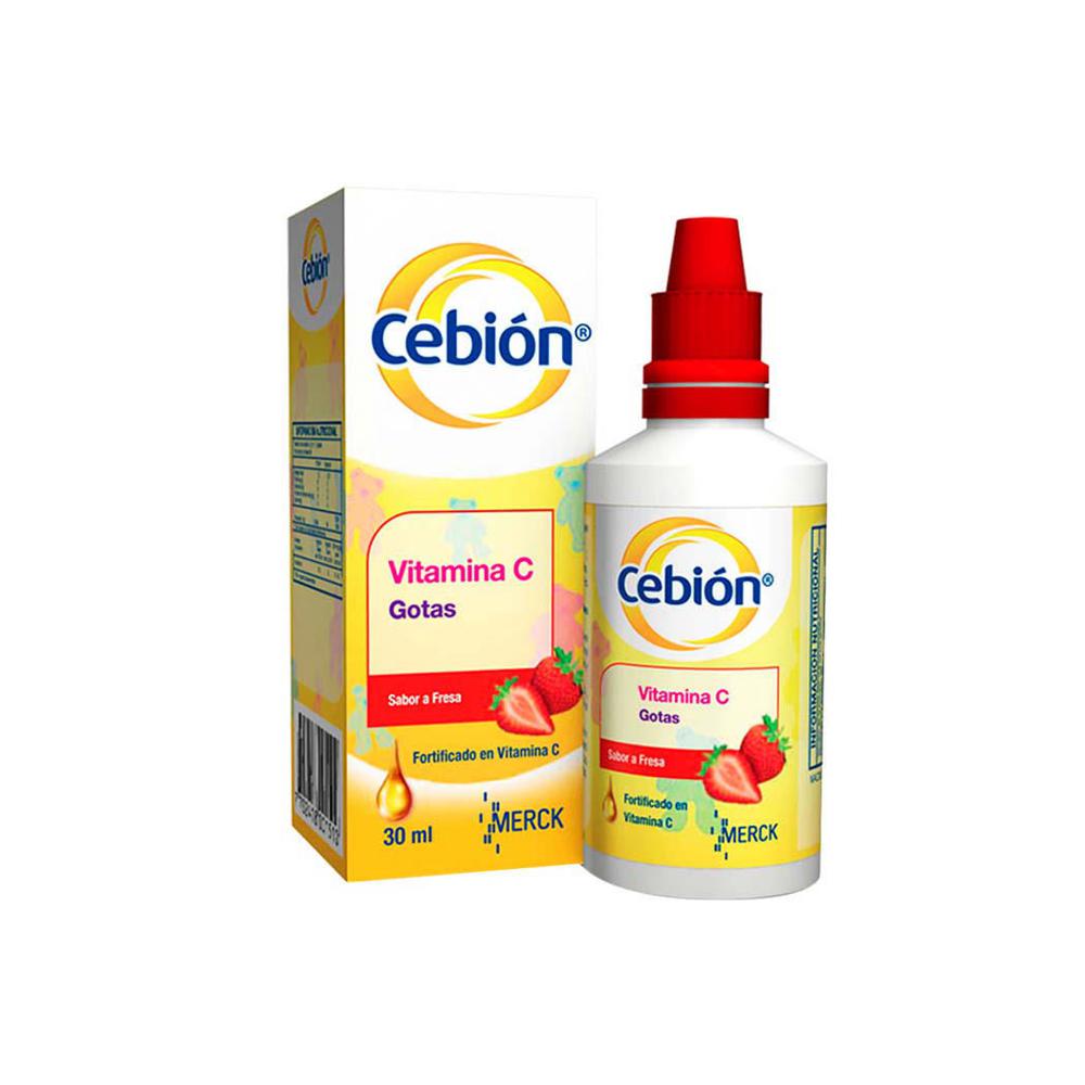 Cebion (Vitamina C 100mg/mL) *gotas pediatricas - FARMACIA NUEVO MILENIO