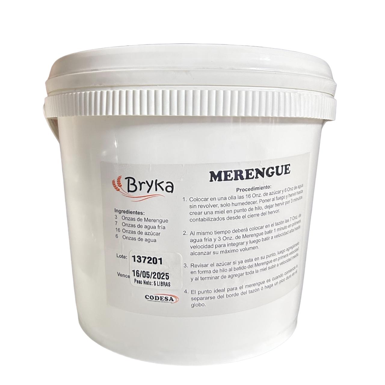 MERENGUE EN POLVO BRYKA 100 Gr. - CLUB REPOSTERO GT