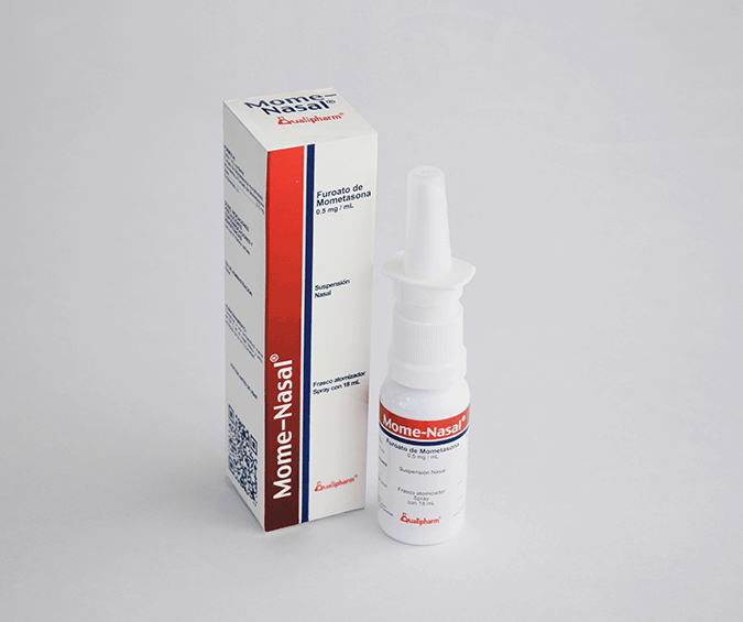 Mome-Nasal (Furoato de Mometasona 0.5mg/mL)  - FARMACIA NUEVO MILENIO