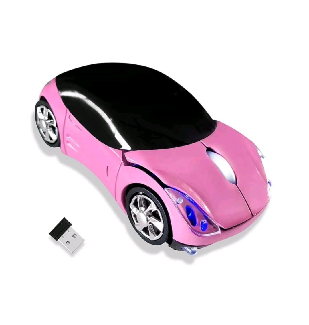 Mouse de carro rosado. - Mejor Resultado, S.A