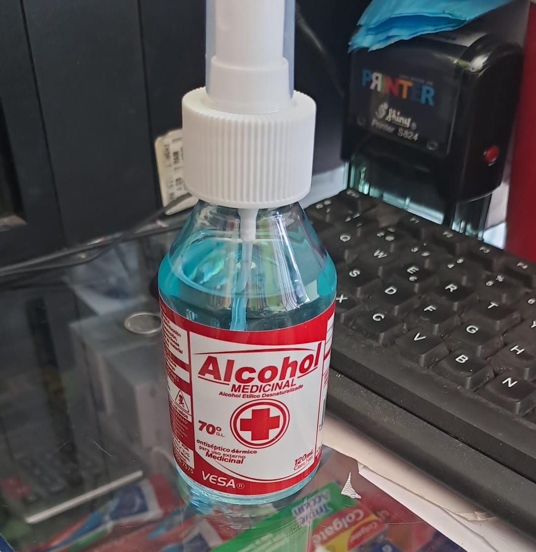 Alcohol en spray  - FARMACIA NUEVO MILENIO