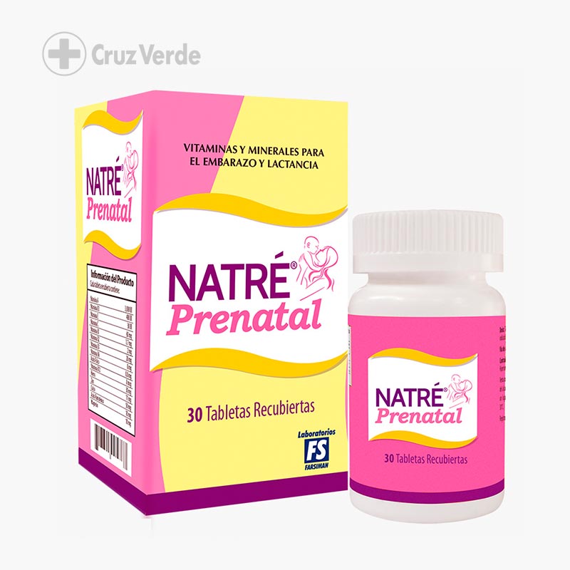 NATRÉ PRENATAL (embarazo y lactancia vitaminas)  - FARMACIA NUEVO MILENIO