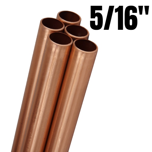 Pie Tubo Cobre 5/16" (RTC04) - Repuestos y Lubricantes Vicent's
