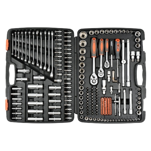Juego de Ratch y copas 1/2" 216 piezas STHOR  - Repuestos y Lubricantes Vicent's