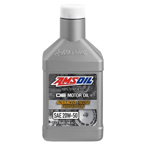 Litro Amsoil 20w-50 Full Synthetic  - Repuestos y Lubricantes Vicent's