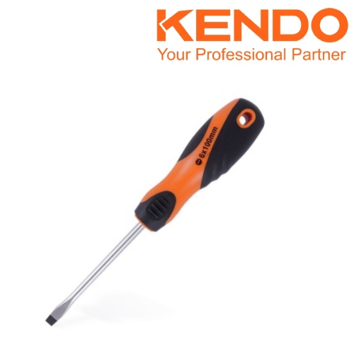 Desarmador Punta Plana (1/4"x4" 6.5) KENDO (20111) DR-1/4X4BP - Repuestos y Lubricantes Vicent's