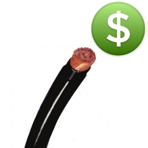 Metro Cable Automotriz #16  Negro (16NCH) - Repuestos y Lubricantes Vicent's