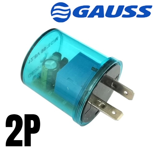 Flasher GAUSS GE0018 (HD-12) 2P 12V	 - Repuestos y Lubricantes Vicent's