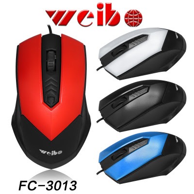 Mouse Alámbrico Weibo FC-3013
