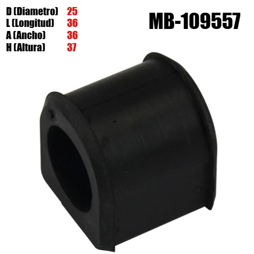 Hule Para Barra Estabilizadora 25X36 (MB-109557) Mitsubishi L200 (86-96) - Repuestos y Lubricantes Vicent's