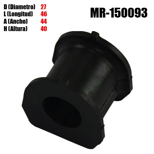 Hule Para Barra Estabilizadora 27X46 (MR-150093) Mitsubishi L300 (86-99) - Repuestos y Lubricantes Vicent's