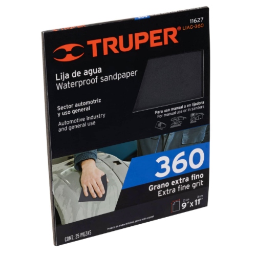 Lija de Agua 360 TRUPER - Repuestos y Lubricantes Vicent's