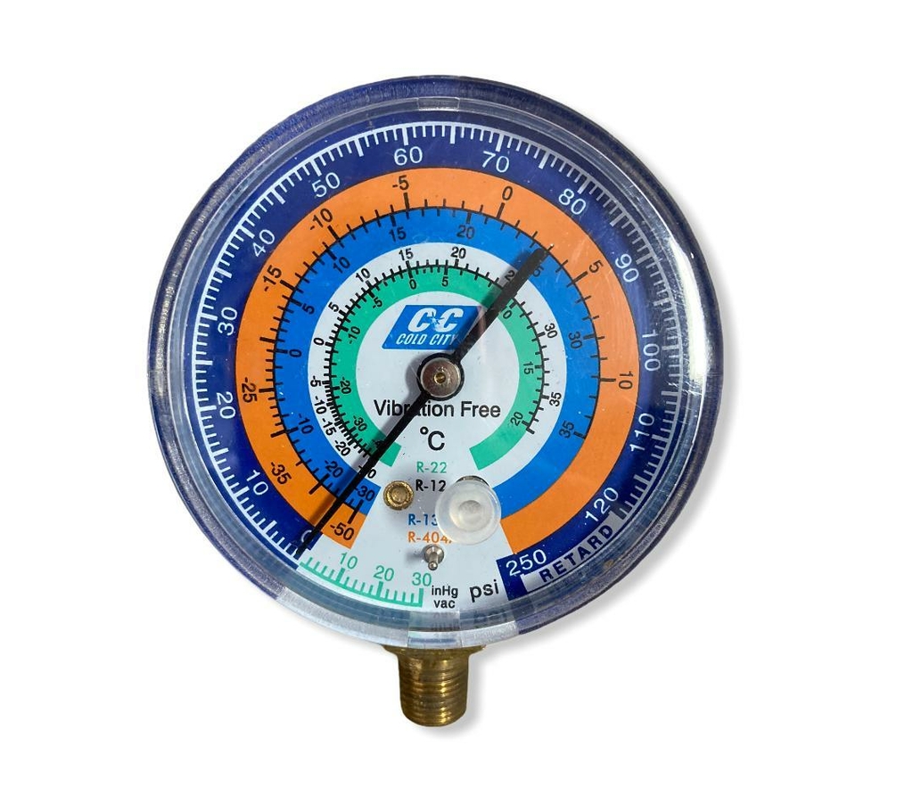 manometro de baja azul R134 - Guate Frío
