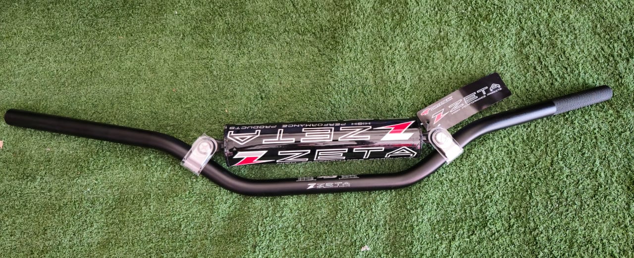 TIMON ZETA 7/8" 22mm NEGRO - MOTOCENTRO FULL MOTOS