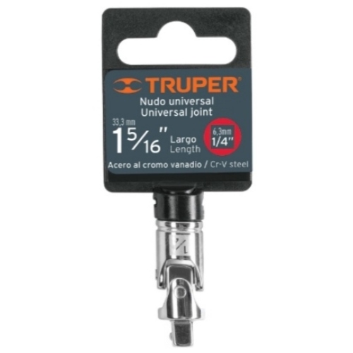 Nudo Universal Para Dados 1/4" TRUPER (13226) N-4770 - Repuestos y Lubricantes Vicent's