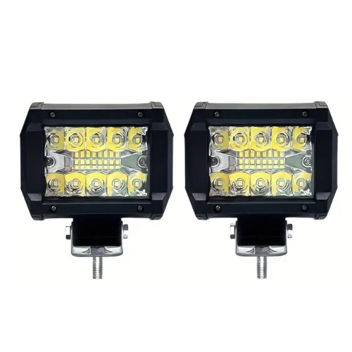 Barra Led 20 Led Plastico (12V-18W) ACCU52566 2 pcs 3 filas  - Repuestos y Lubricantes Vicent's
