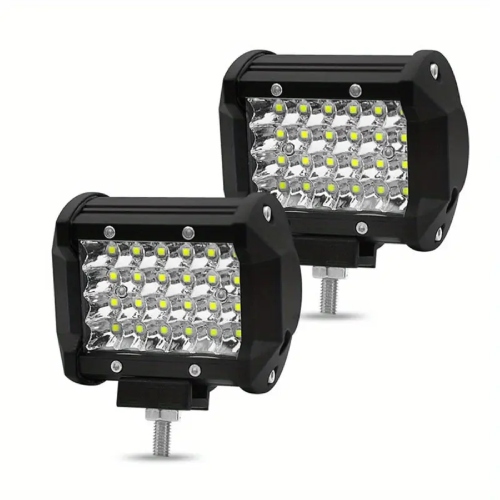 Barra Led 24 Led Plastico (12V-72W) ACCU52567 1pc 4 filas  - Repuestos y Lubricantes Vicent's