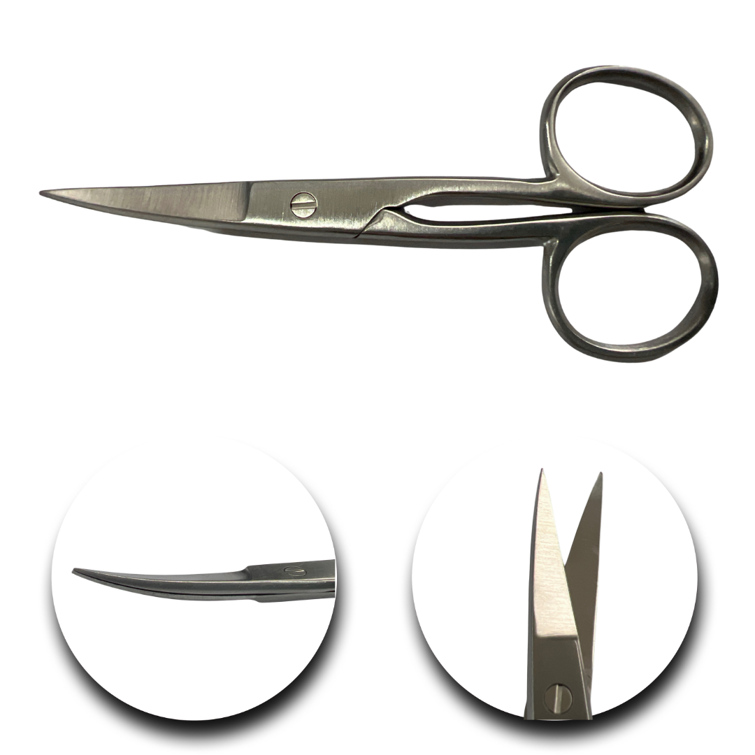 TIJERA PARA UÑAS 4 CURVA - Proveedora De Salud Total, Sociedad Anonima