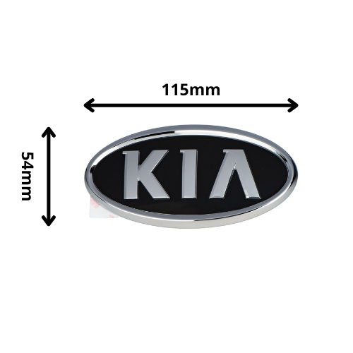 Emblema Kia 115x54mm (AE01)  - Repuestos y Lubricantes Vicent's