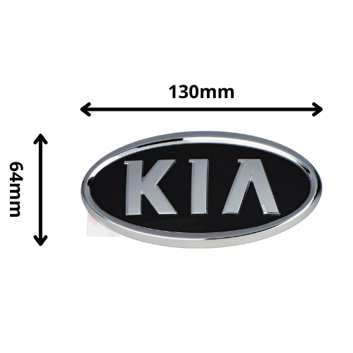 Emblema Kia 130X64mm (AE02)  - Repuestos y Lubricantes Vicent's