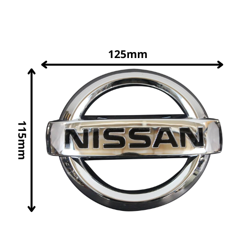 Emblema Nissan 125X115MM (AE05)  - Repuestos y Lubricantes Vicent's