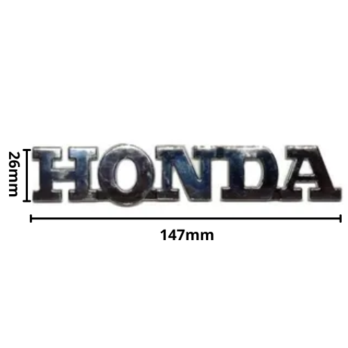 Emblema Letras Honda 147x26mm (AL01)  - Repuestos y Lubricantes Vicent's