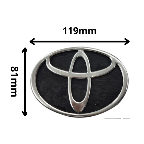 Emblema Toyota 119X81mm (AE18)	 - Repuestos y Lubricantes Vicent's
