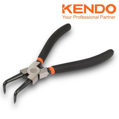 Pinza Curva Cerrar Seguro Interno 7" Kendo (11504) - Repuestos y Lubricantes Vicent's