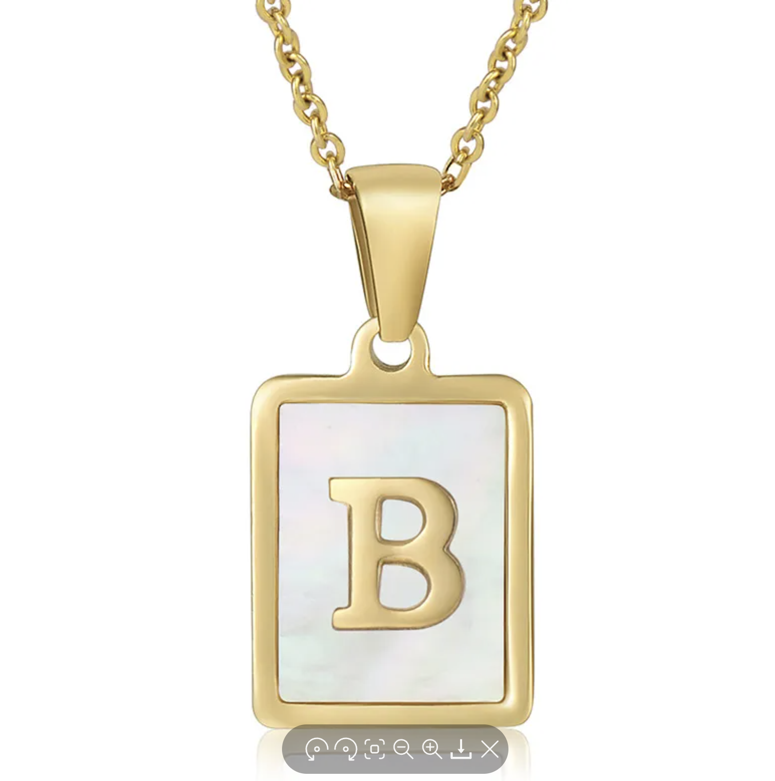 Inicial de placa B - Baleni