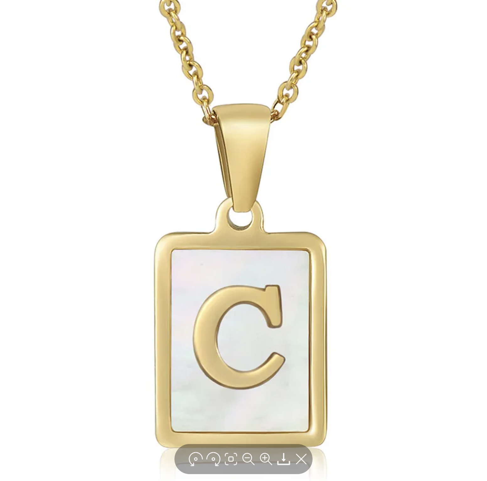 Inicial de placa C - Baleni