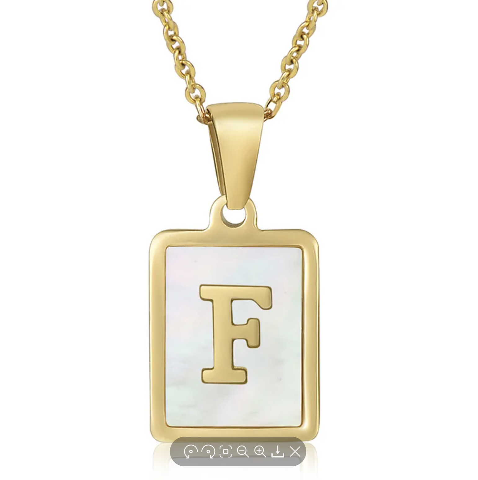 Inicial de placa F - Baleni