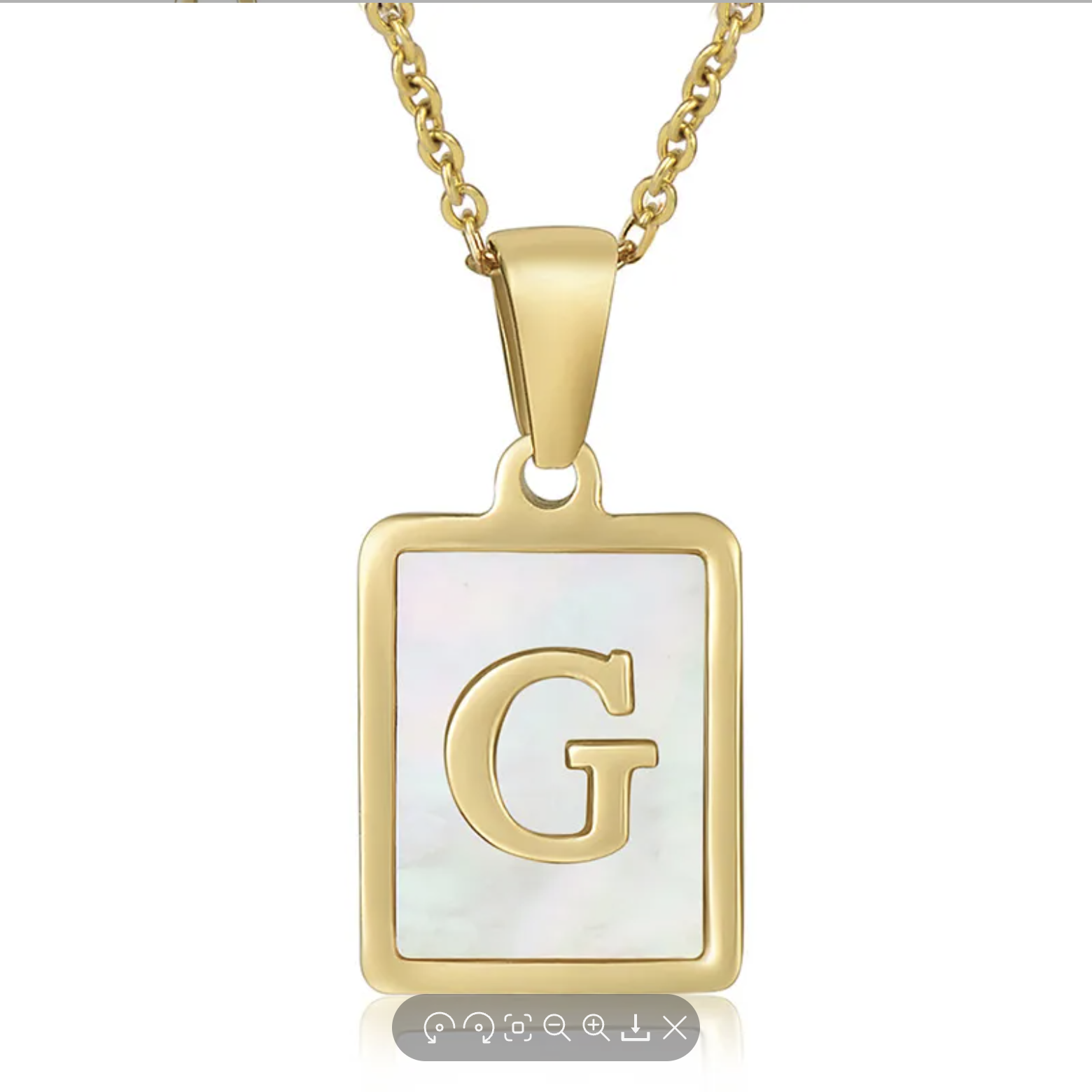 Inicial de placa G - Baleni