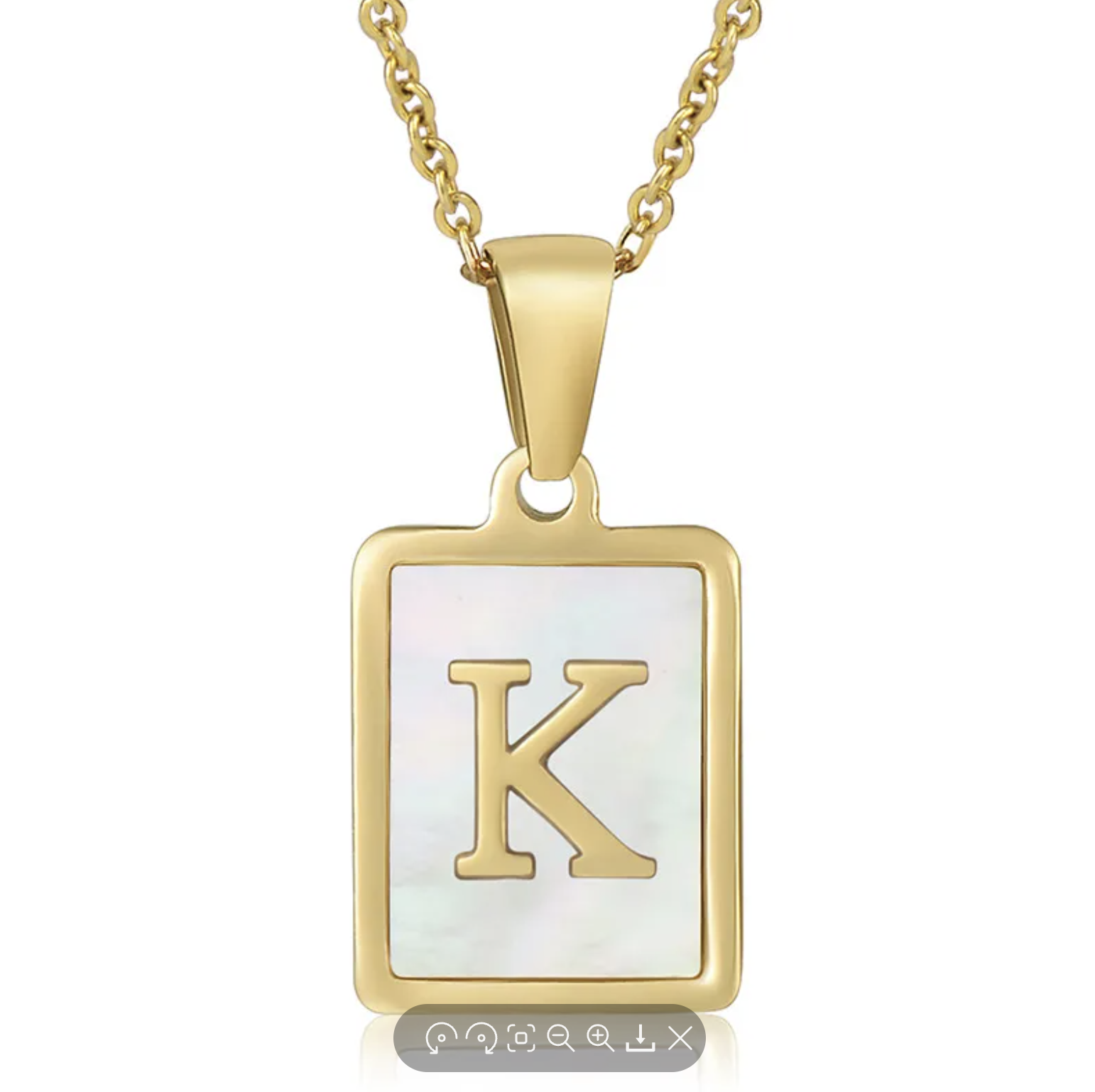 Inicial de placa K - Baleni