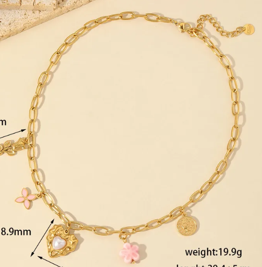 Collar flores - Baleni