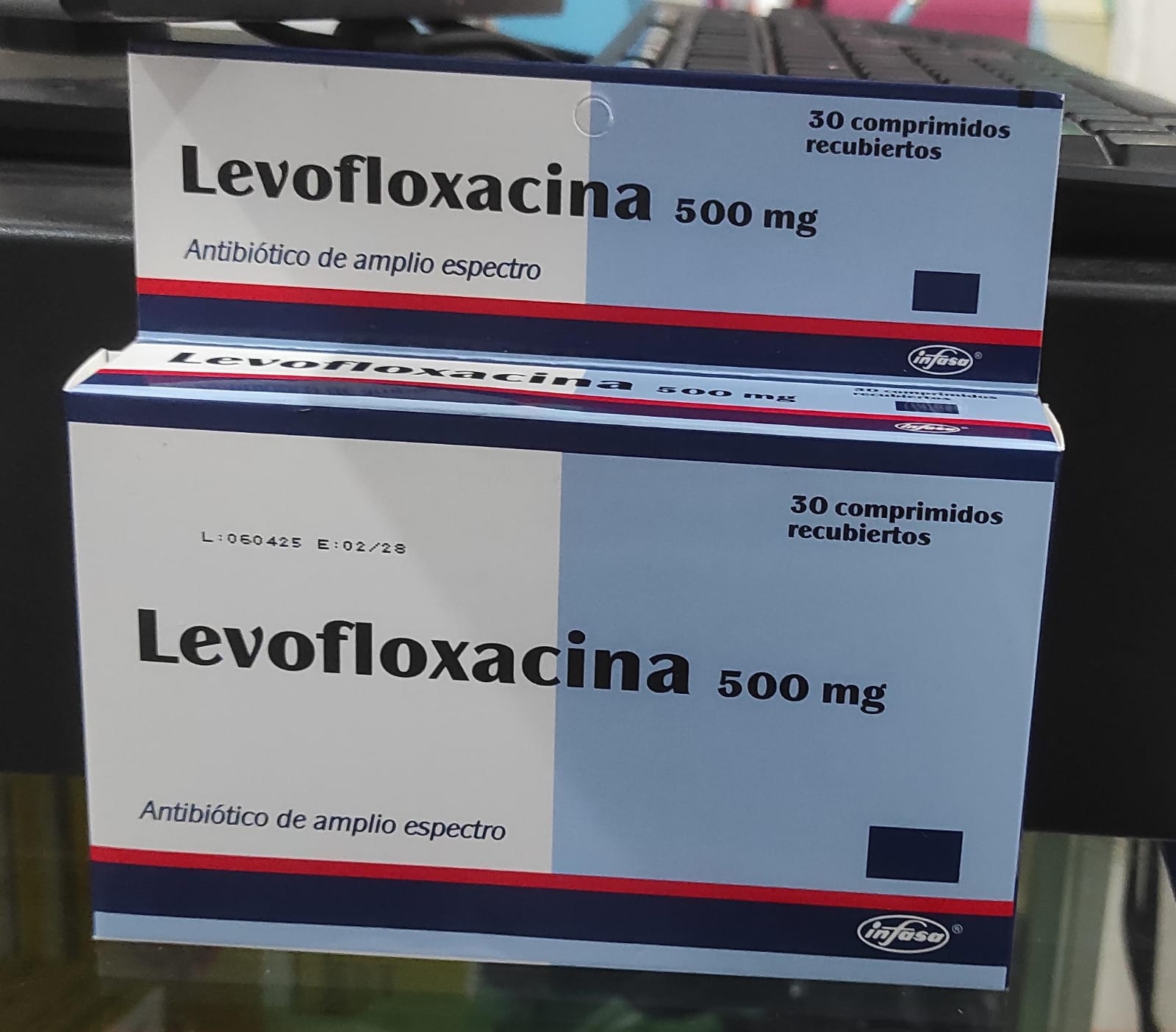 Levofloxacina 500mg * Tab - Farmacia Marcos