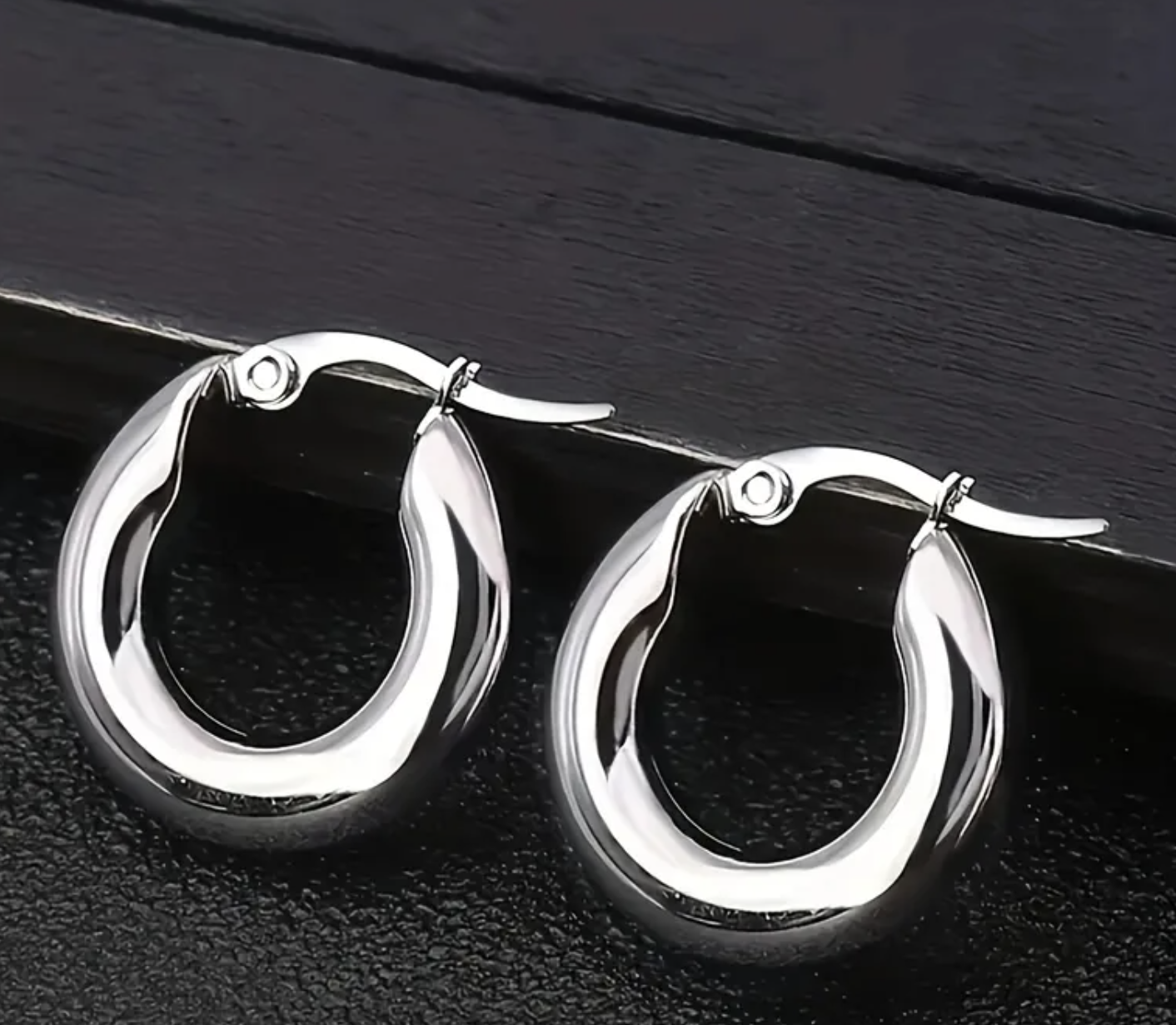 Aretes de argolla clasicos - Baleni