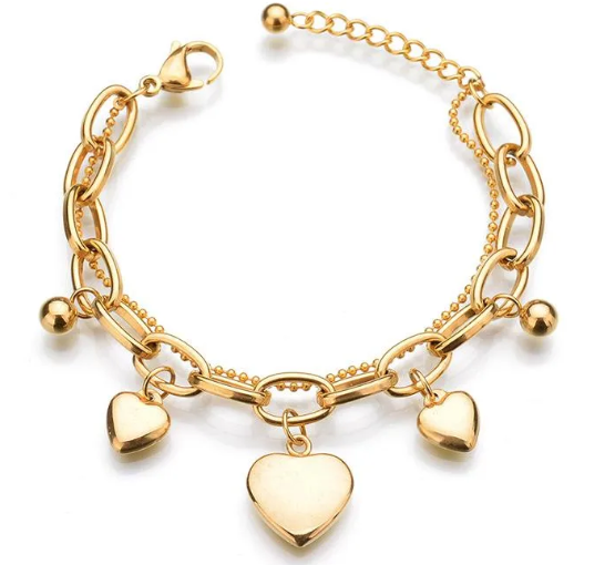 Pulsera corazones - Baleni