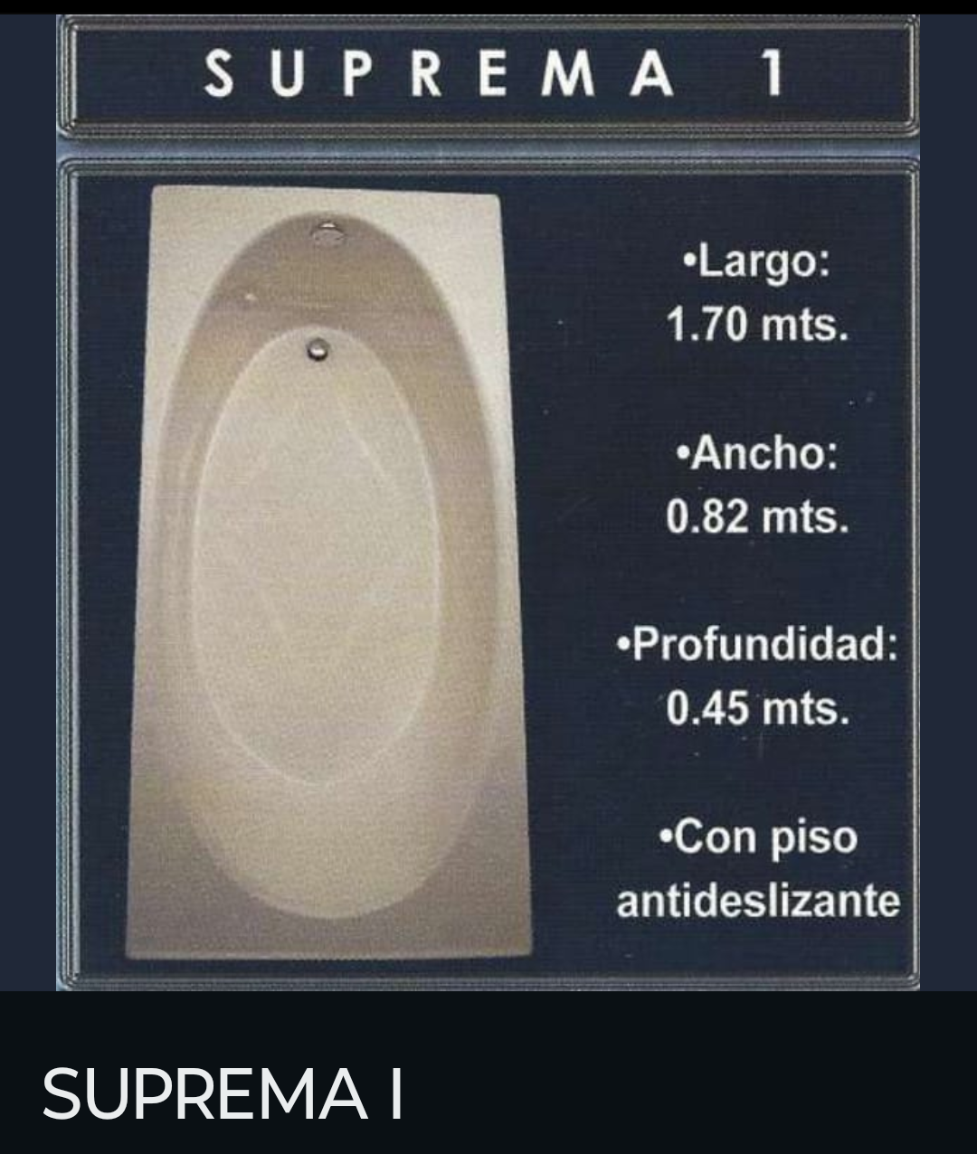 Tina de baño  - Demo