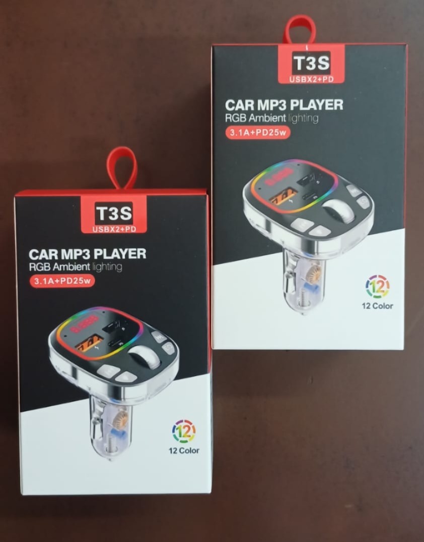 Reproductor mp3 para carro / Cigarrera T3S - Corporación Hightechnology