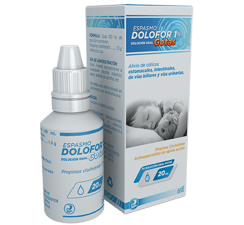 Espasmo Dolofor 1% Solución gotas 20 ml - Farmacia Marcos