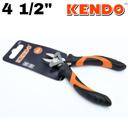 Alicate mini corte diagonal 4 1/2" (10902) Kendo  - Repuestos y Lubricantes Vicent's