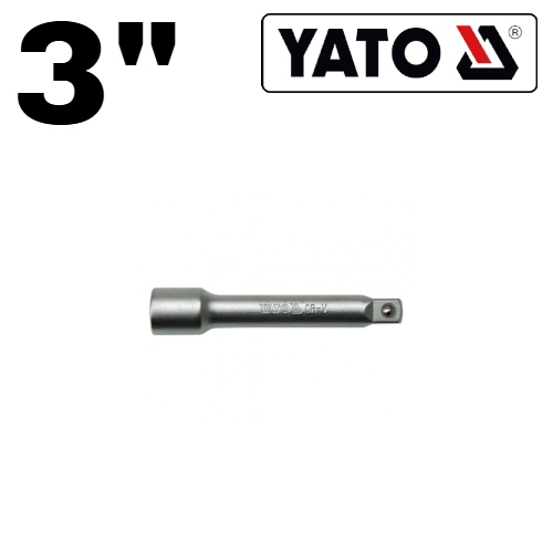 Extension 3" largo cuadro 3/8" (YT-3843) YATO  - Repuestos y Lubricantes Vicent's