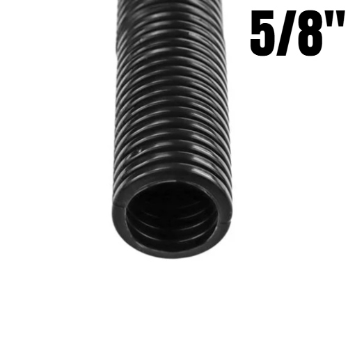 Tubo Corrugado 5/8" Negro (metro) Flexi-Tubo	 - Repuestos y Lubricantes Vicent's