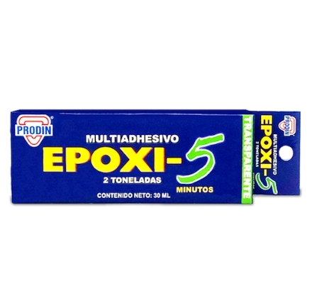 Multiadhesivo EPOXI-5 Minutos GRIS (14ml) PRODIN - Repuestos y Lubricantes Vicent's