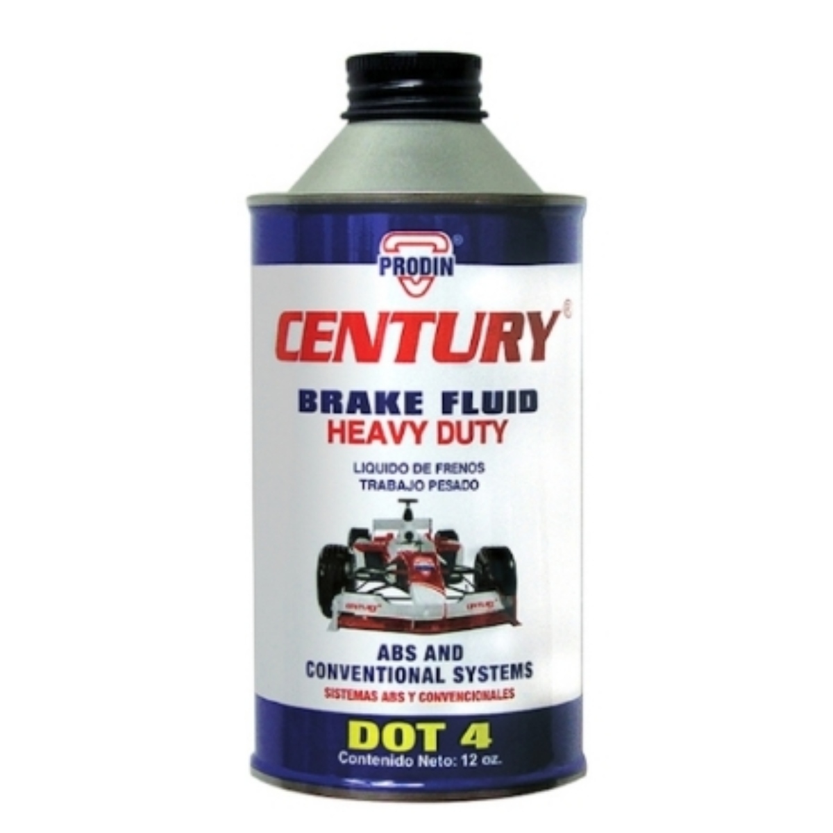 Liquido Frenos DOT-4 CENTURY Brake Fluid Heavy Duty PRODIN - Repuestos y Lubricantes Vicent's