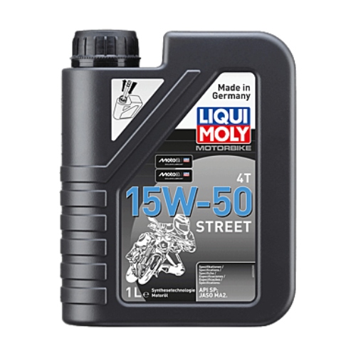 Litro LIQUI MOLY 15w-50 4T Street Motorbike Synthetic Blend	 - Repuestos y Lubricantes Vicent's