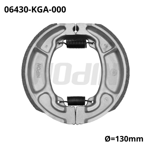 Zapatas Moto (A033113) Honda CGL125 NXR 125 NAVI 110 GIROLDI  - Repuestos y Lubricantes Vicent's