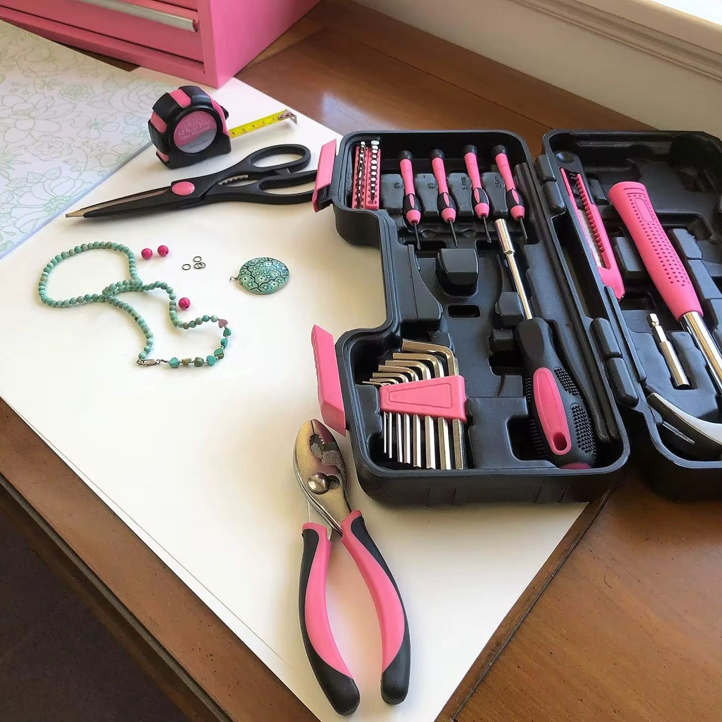 SET DE HERRAMIENTAS ROSA - Curiosity China