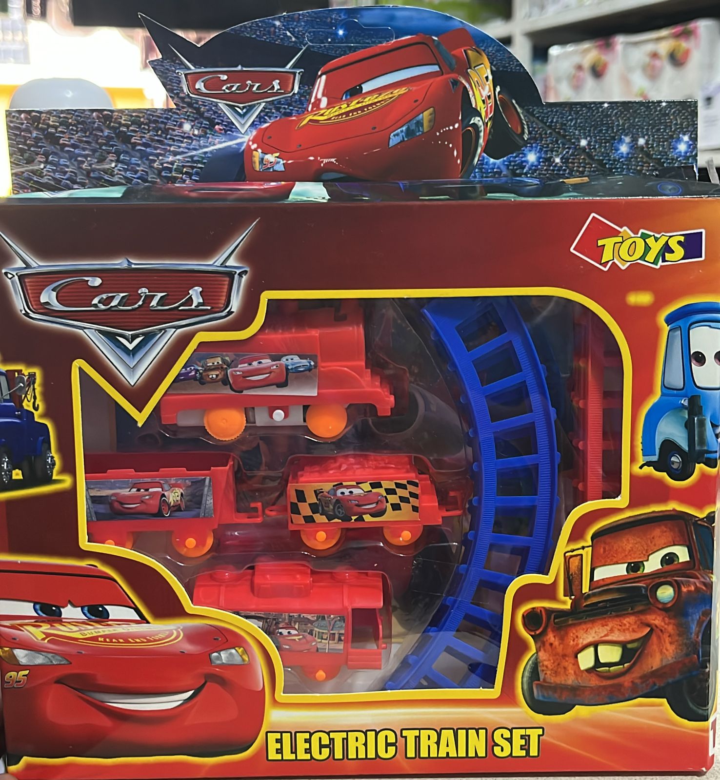 PISTA DE TREN, CARS  - VARIEDADES EL TRIUNFO